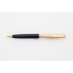 Montblanc 75 Rolled gold Black Pix Tqwist-mechanism 0.92mm Danmark 1960 Vintage RARE!
