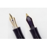 Montblanc Meisterstück K122 Hartgummi Stossfüller Füllhalter 14C M Goldfeder Vintage