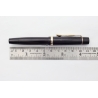 Montblanc Masterpiece K122 Black Hard-Rubber Push-knob filler 14C M Gold-nib Vintage