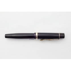Montblanc Meisterstück K122 Hartgummi Stossfüller Füllhalter 14C M Goldfeder Vintage