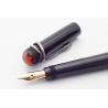 Montblanc No. 7 ROTKÄPPCHEN Safety Sicherheitsfüller 14C F Goldfeder Schlangen-Clip RARE!