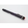 Montblanc No. 7 ROTKAEPPCHEN Safety Pen 14C F Gold-nib Snake-clip RARE!