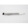 Art Deco Drehbleistift 900 Silber Deutsch 1.18 mm Mine vierseitige Form
