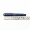 Parker Duofold Junior Lapis Blau-Weiss 14K EF Goldfeder USA 1928 Vintage