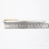 Montblanc M18120 Noblesse Versilbert Guilloche 18C M Goldfeder Patronenfüller