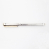 Montblanc M18120 Noblesse Versilbert Guilloche 18C M Goldfeder Patronenfüller